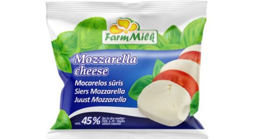 Siers Mozzarella FARM MILK, 125 g, 45%